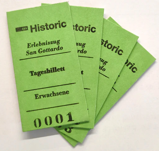 Gutschein «Erlebniszug San Gottardo» für Erwachsene