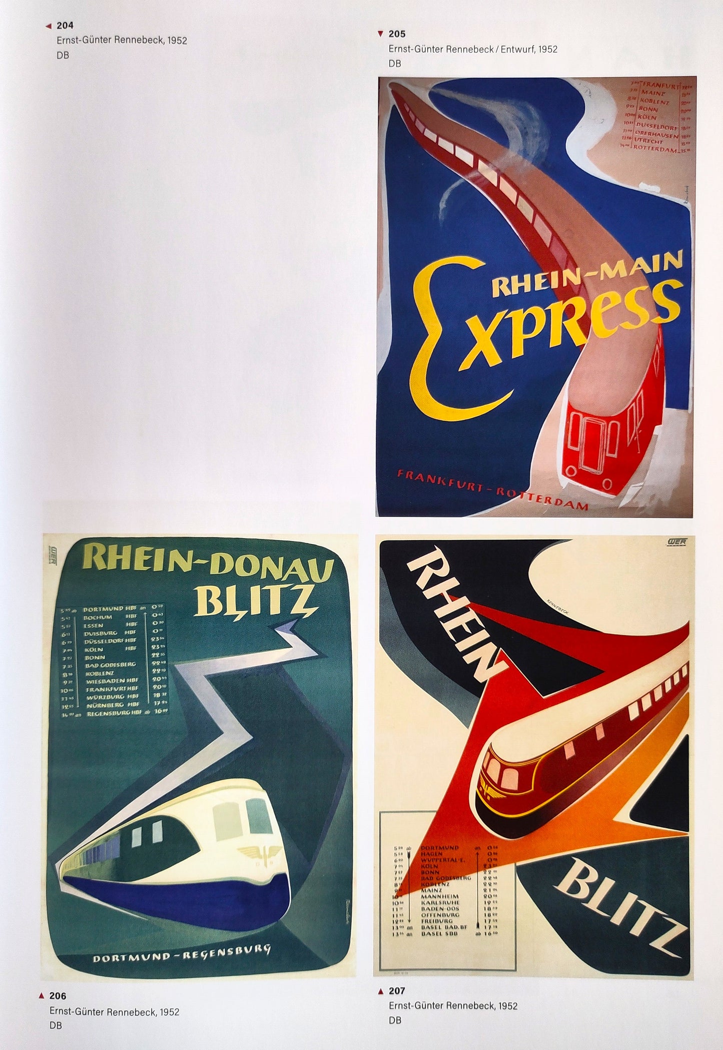 Trans Europ Express - Plakatkunst 1+2